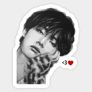 V / BTS Sticker